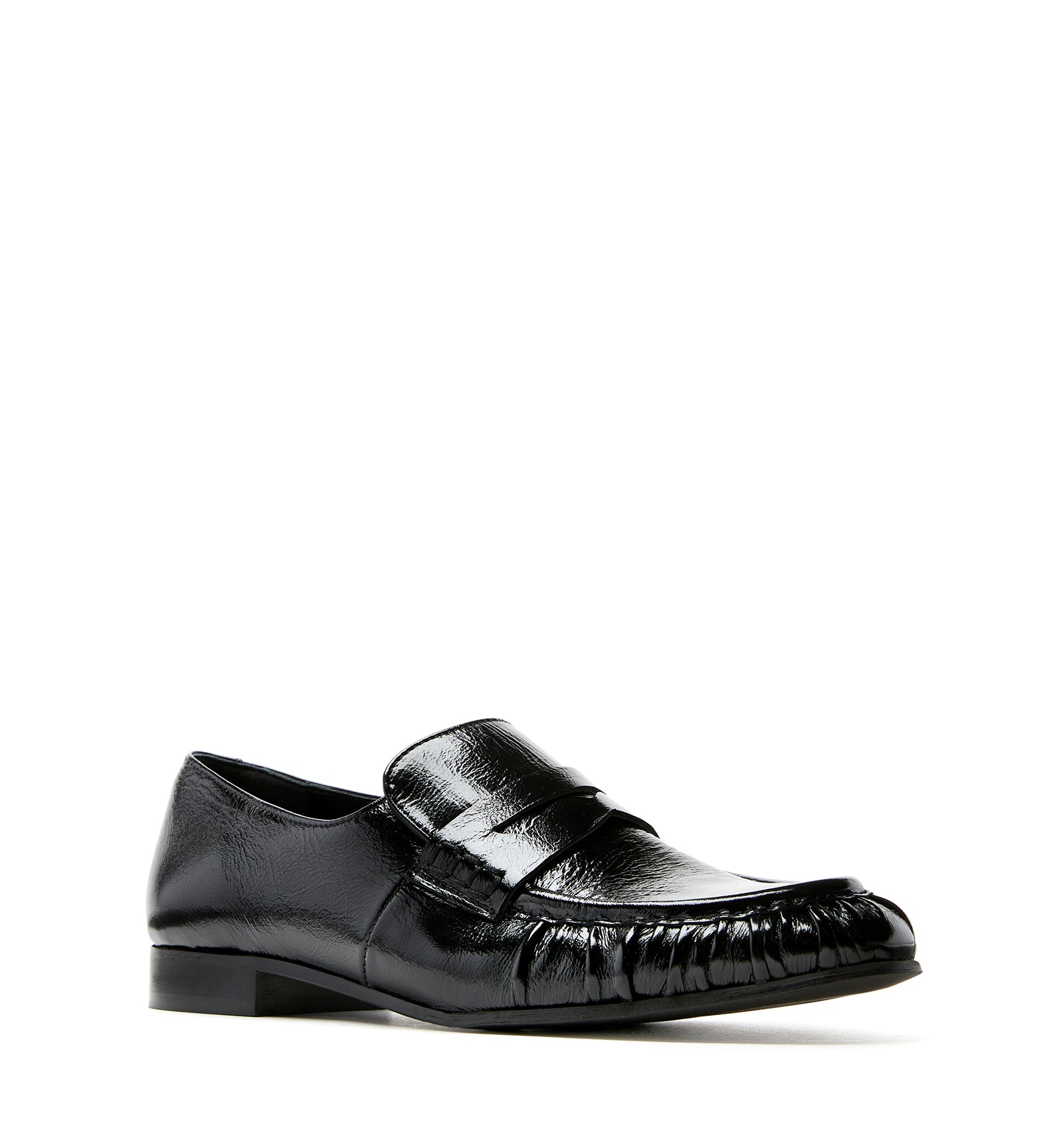 RYDER CRINKLE LEATHER LOAFER