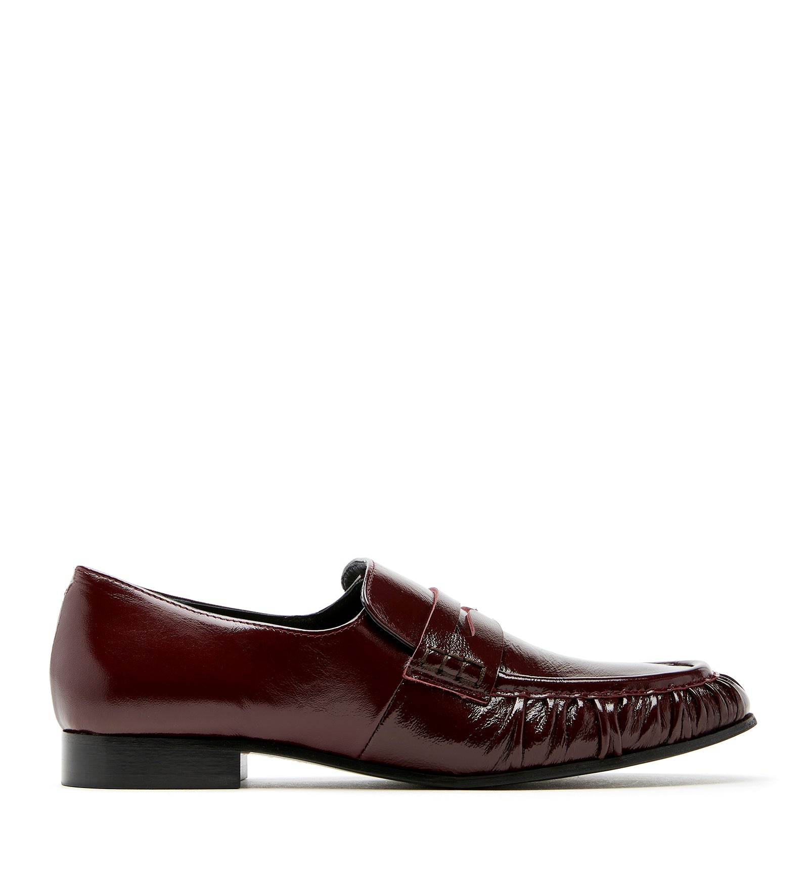 RYDER CRINKLE LEATHER LOAFER