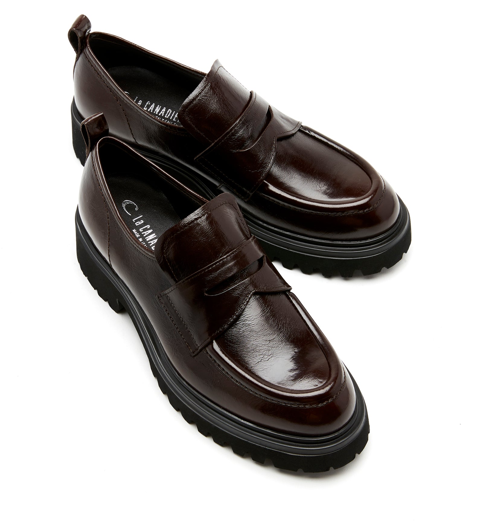 RYKER CRINKLE LEATHER LOAFER