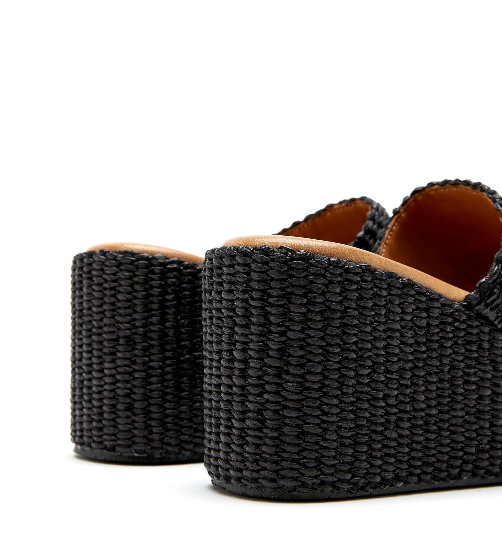 SAMI RAFFIA WEDGE SANDAL - La Canadienne