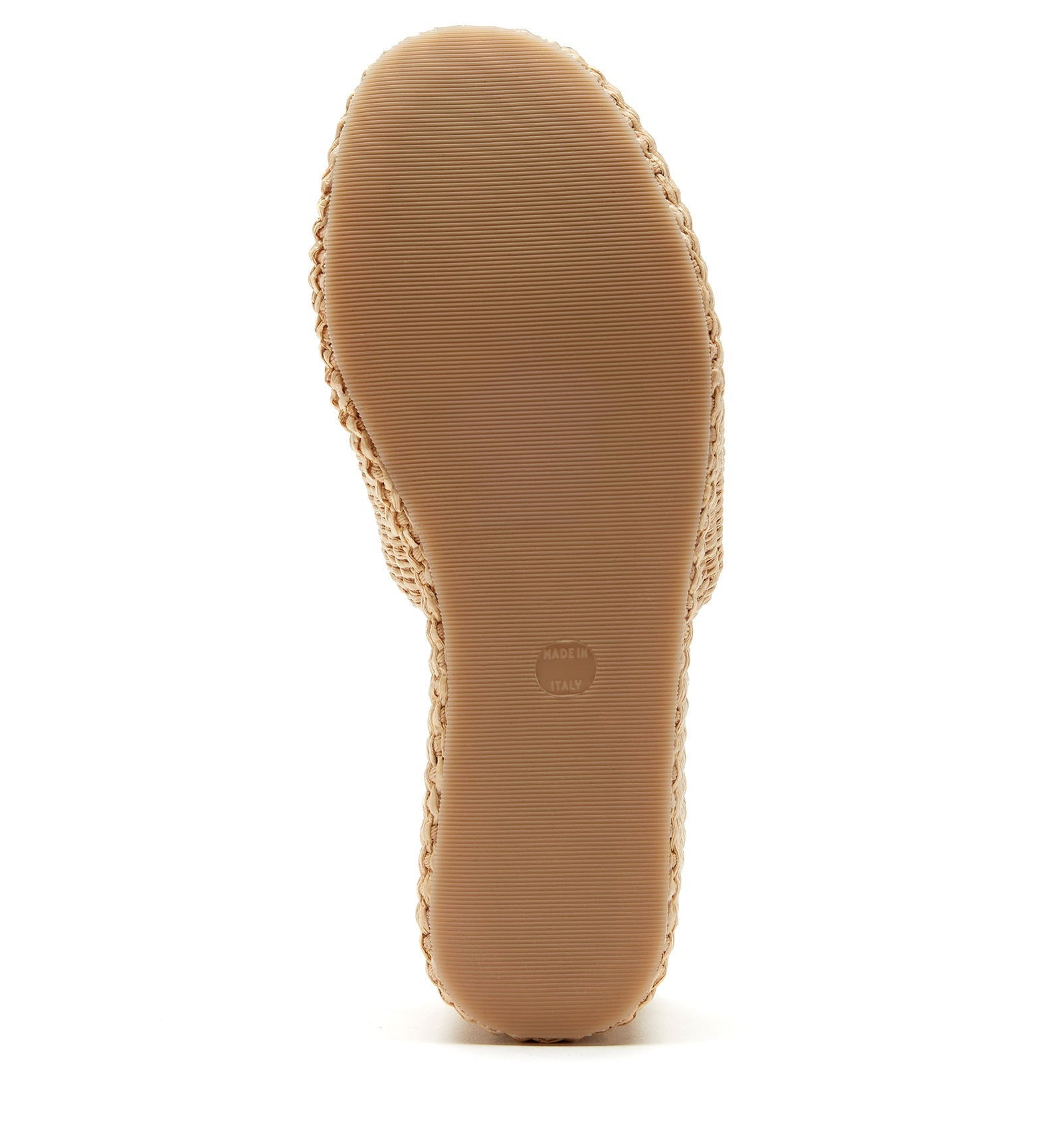 SAMI RAFFIA WEDGE SANDAL - La Canadienne