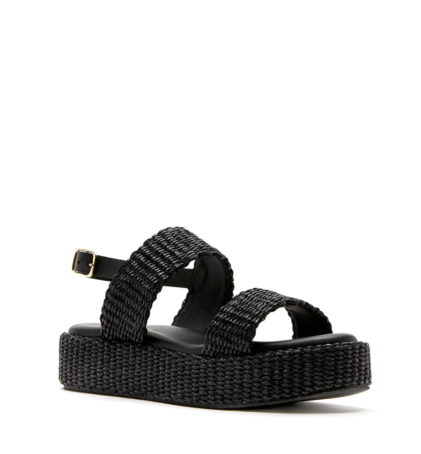 SAVOR RAFFIA SANDAL - La Canadienne