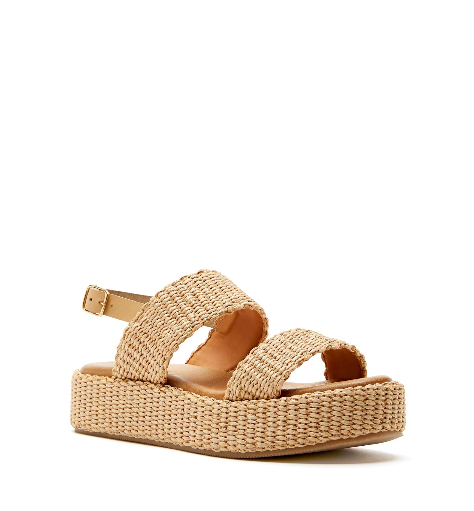 SAVOR RAFFIA SANDAL - La Canadienne
