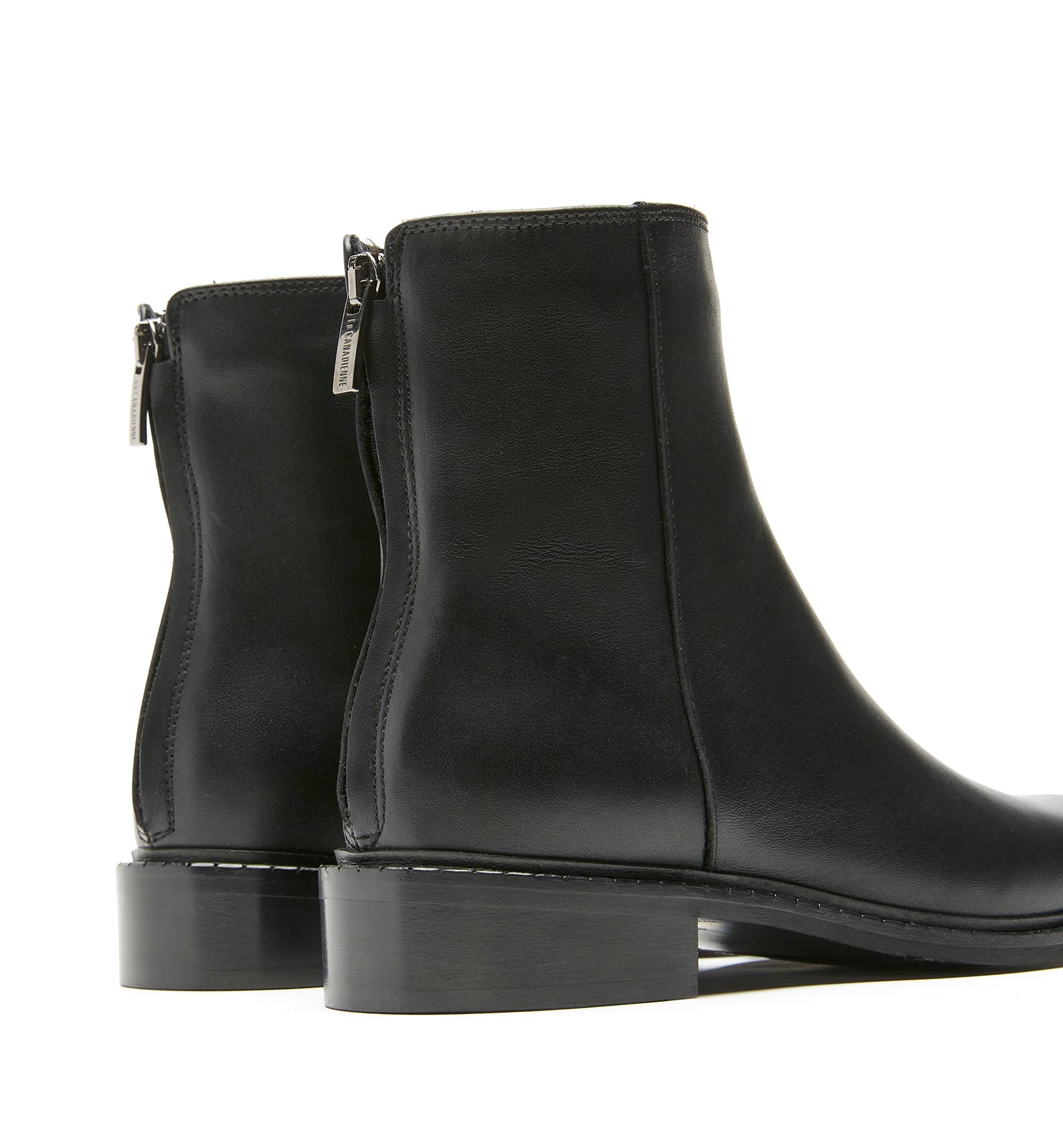 SELINA LEATHER BOOTIE — Item 4 of 6