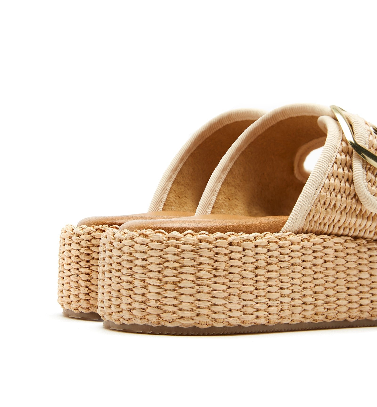 SKY RAFFIA SANDAL - La Canadienne