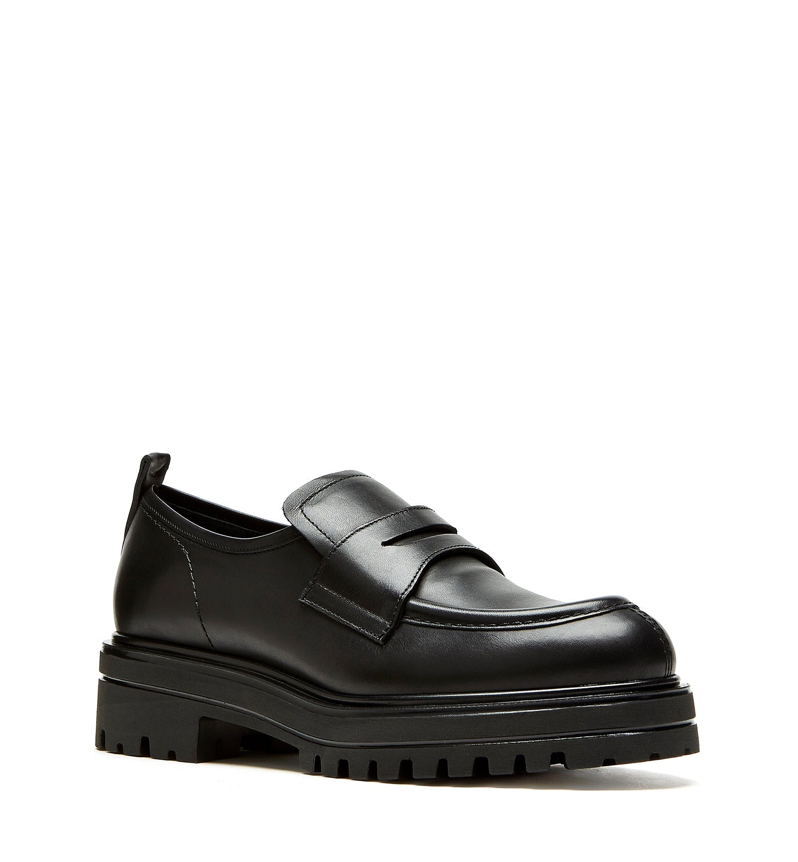 TRAY LEATHER LOAFER - La Canadienne