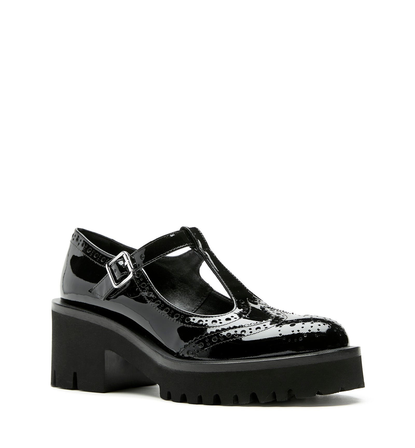 TREE PATENT LEATHER MARY JANE - La Canadienne