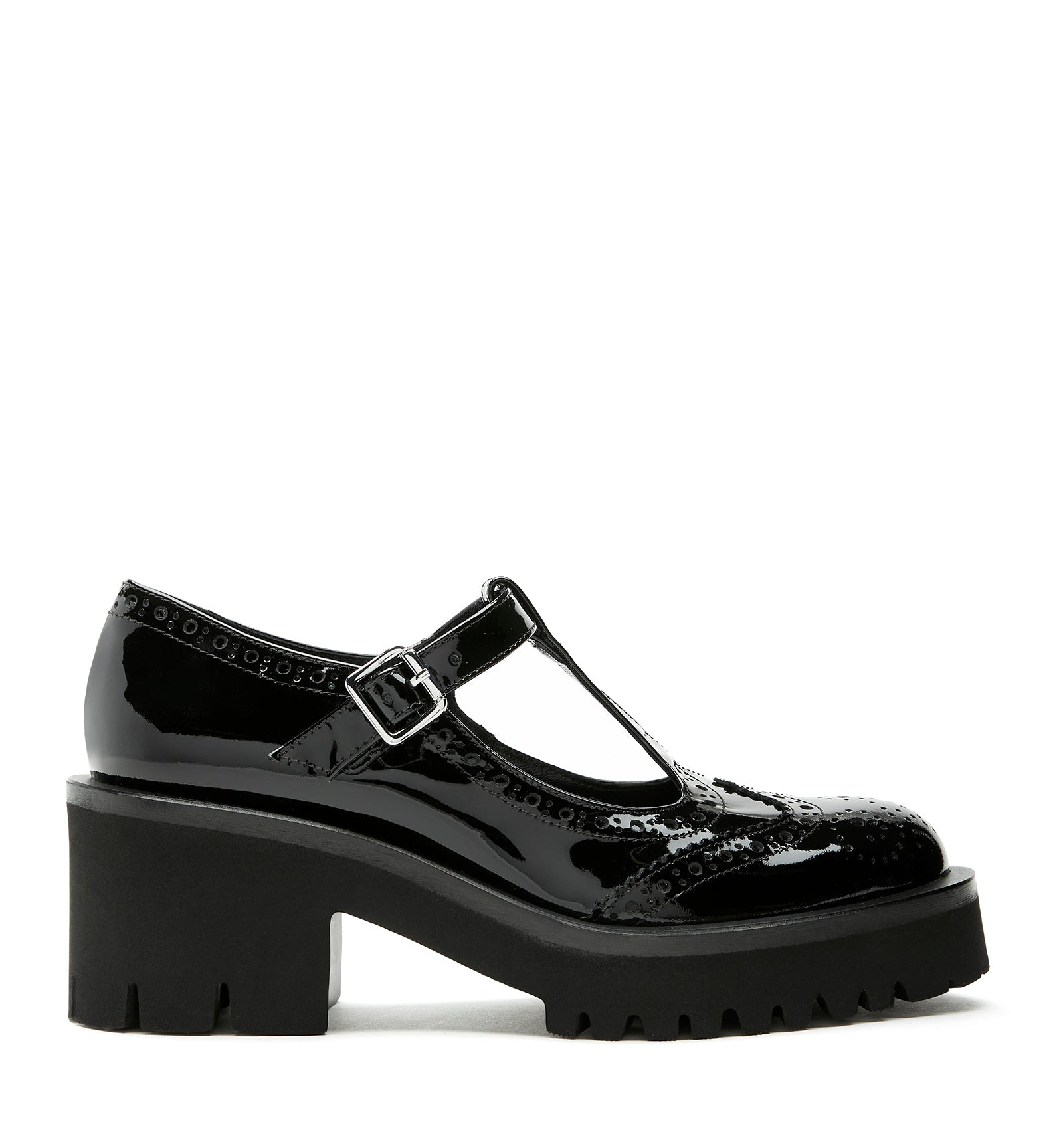 TREE PATENT LEATHER MARY JANE - La Canadienne