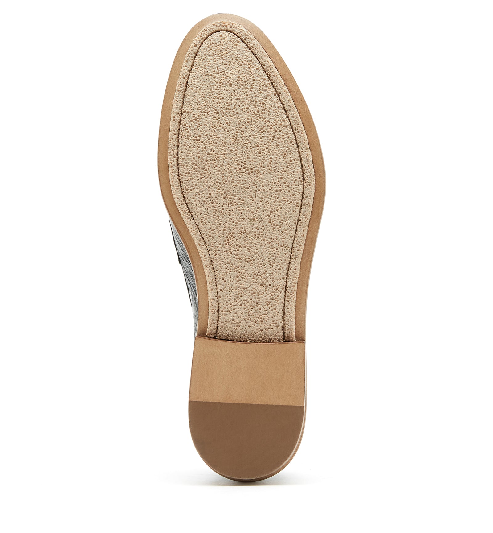TRINITY MOCASSIN EN CUIR EFFET FROISSÉ