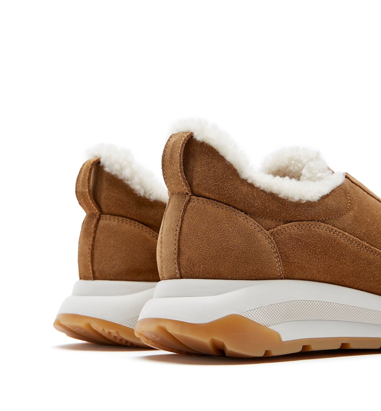 VADA SHEARLING LINED SUEDE SNEAKER