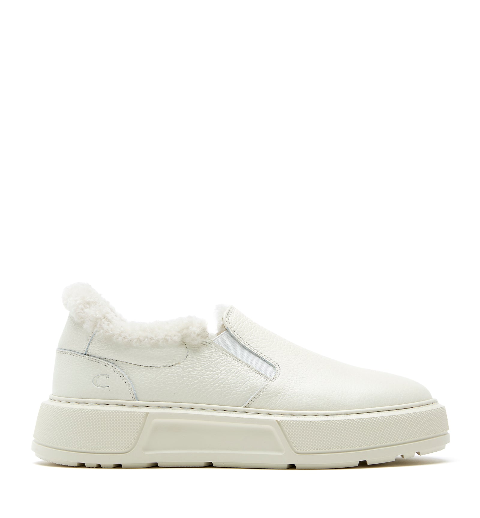 VALERIE SNEAKER EN CUIR DOUBLÉE EN MOUTON