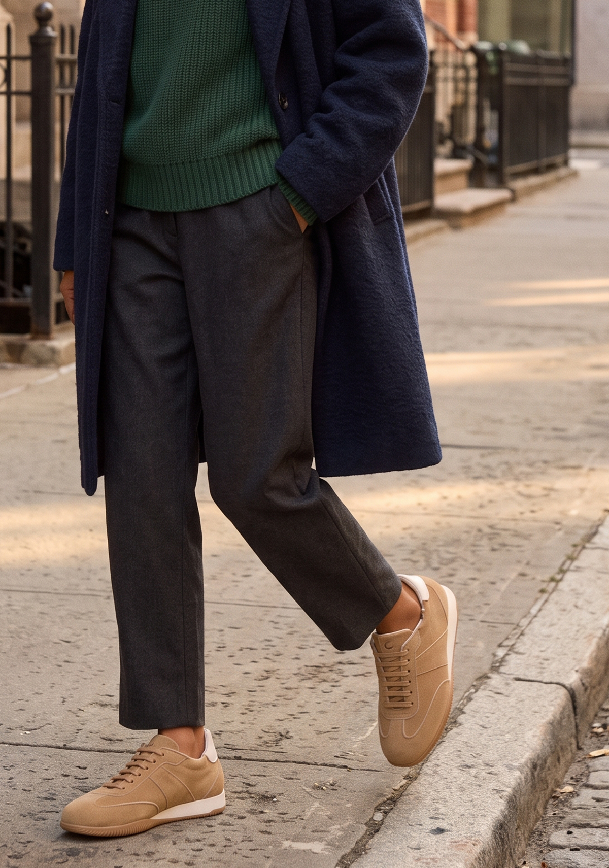 VALLEY SUEDE SNEAKER - La Canadienne