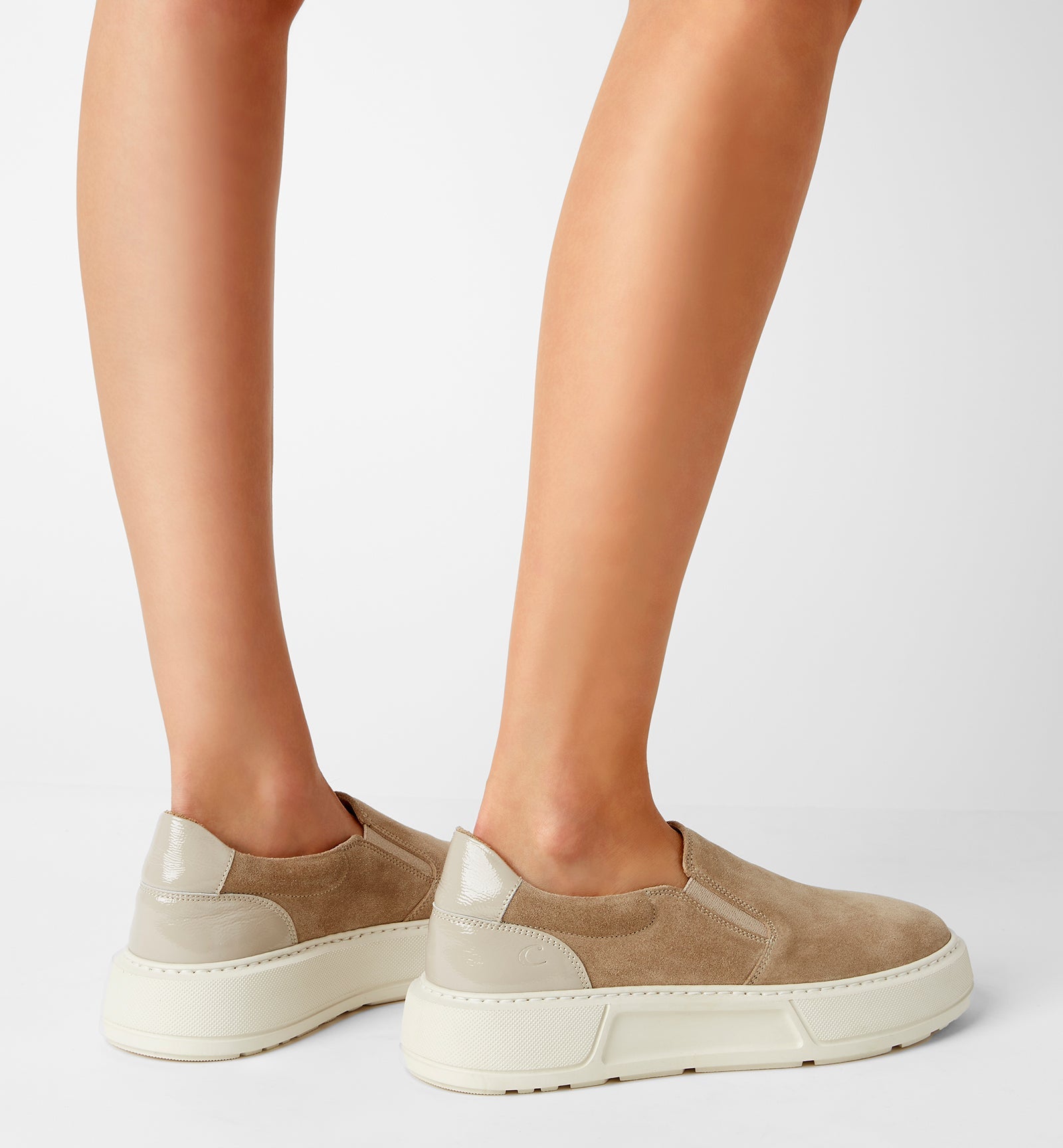 VIRGINIA SUEDE SLIP - ON SNEAKER - La Canadienne