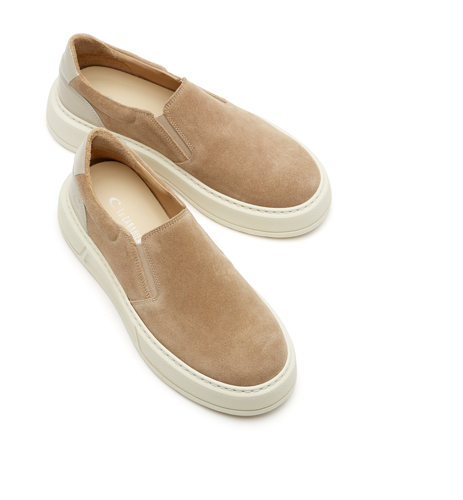 VIRGINIA SUEDE SLIP - ON SNEAKER - La Canadienne