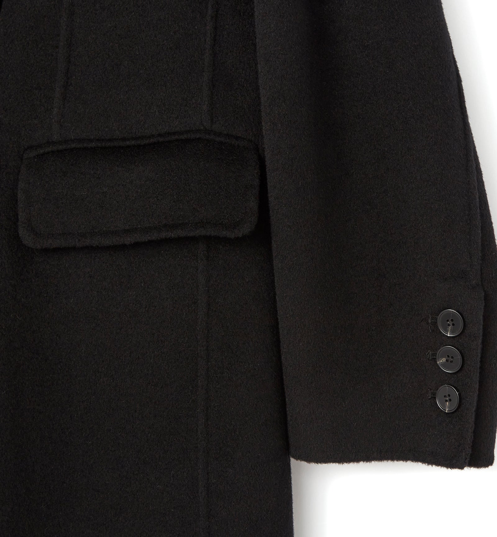 ZANE LONG WOOL WRAP COAT - La Canadienne