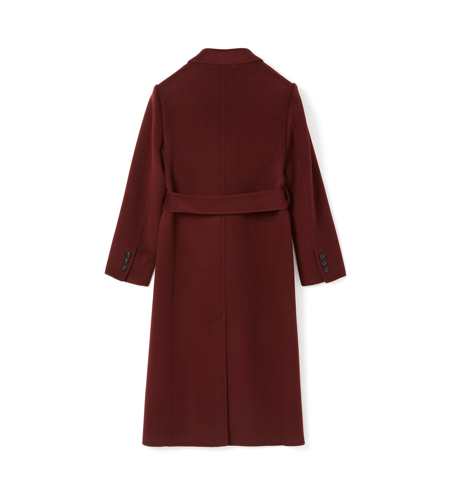 ZANE LONG WOOL WRAP COAT — Item 10 of 22