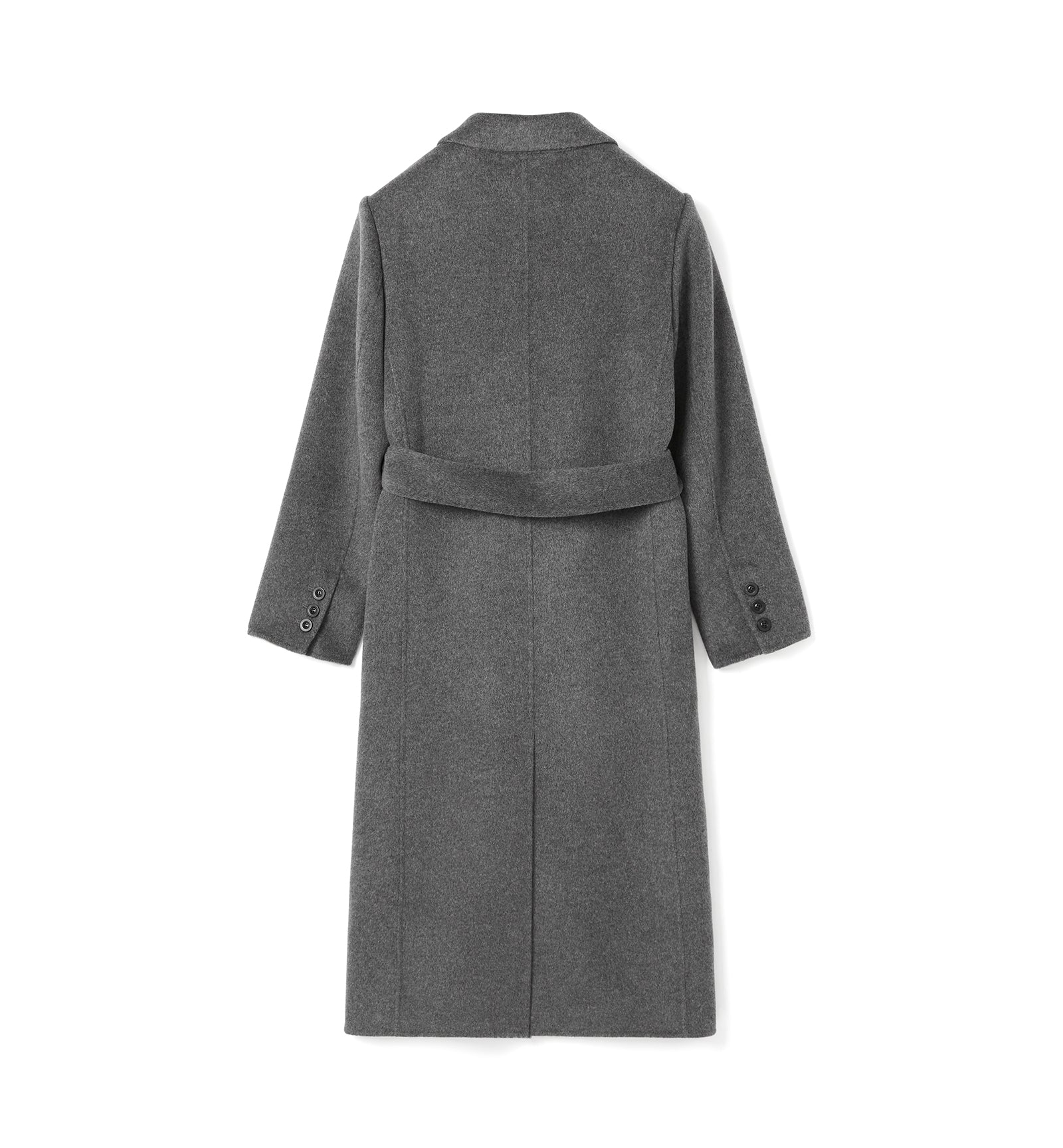 ZANE LONG WOOL WRAP COAT — Item 3 of 22