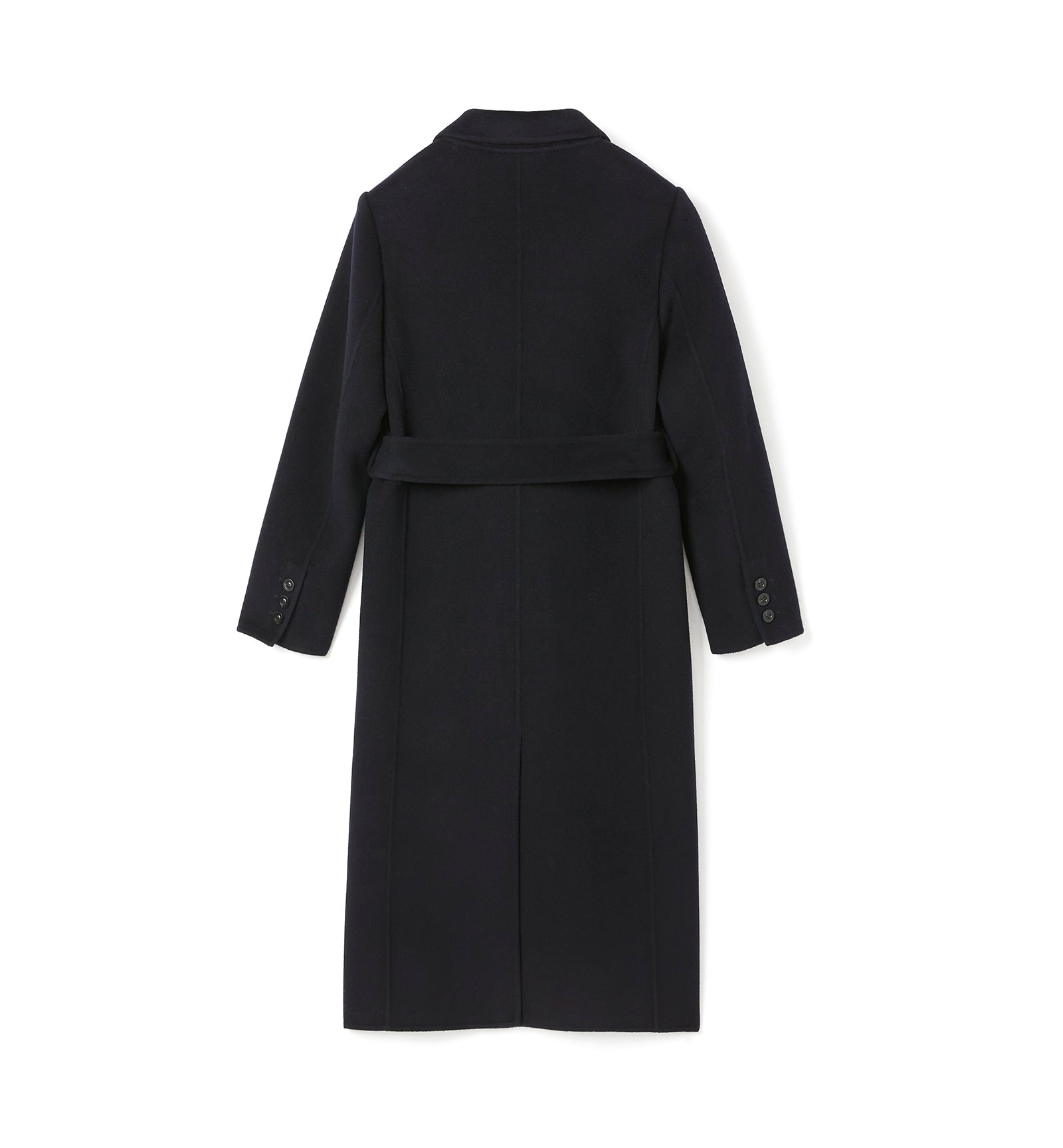 ZANE LONG WOOL WRAP COAT — Item 18 of 22