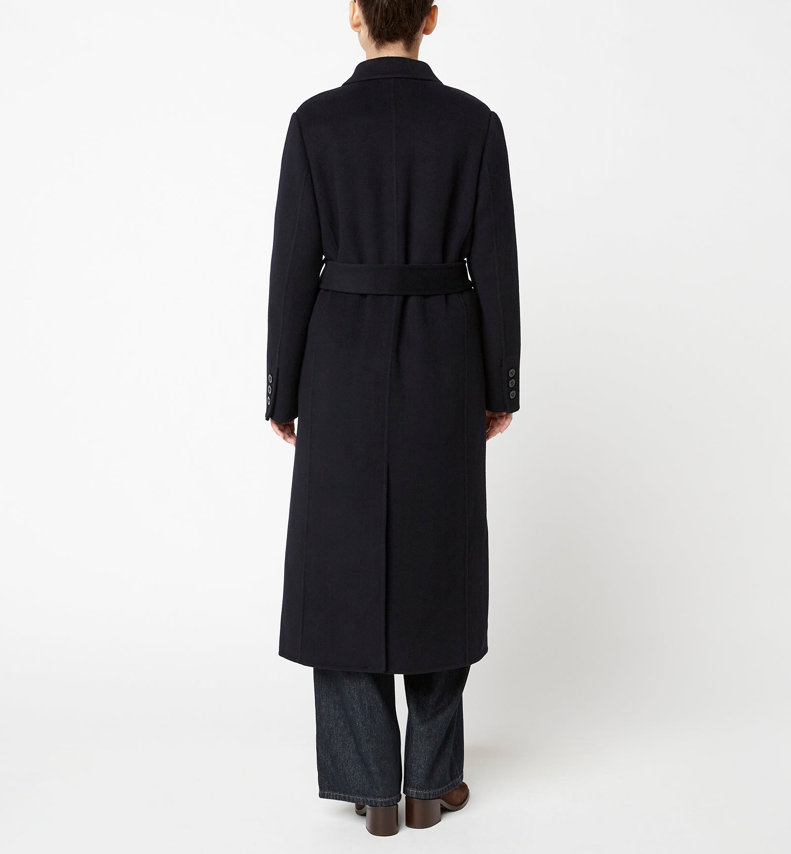 ZANE LONG WOOL WRAP COAT — Item 22 of 22