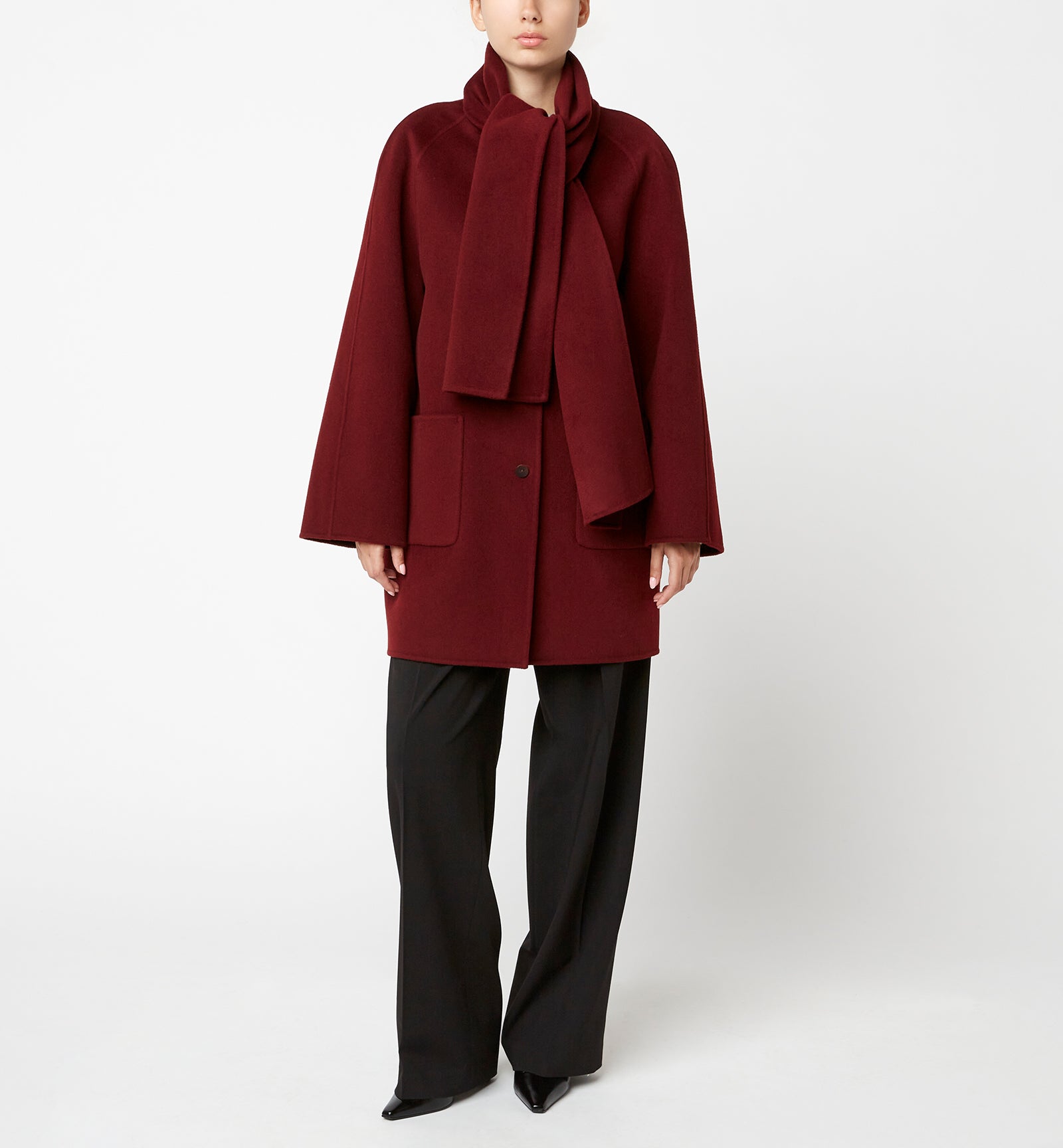 ZEALAND WOOL SCARF COAT — Item 5 of 8