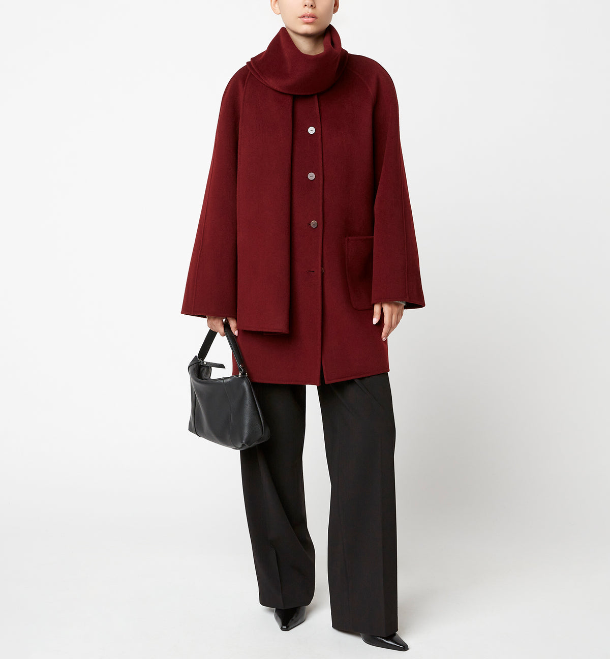 ZEALAND WOOL SCARF COAT — Item 6 of 8