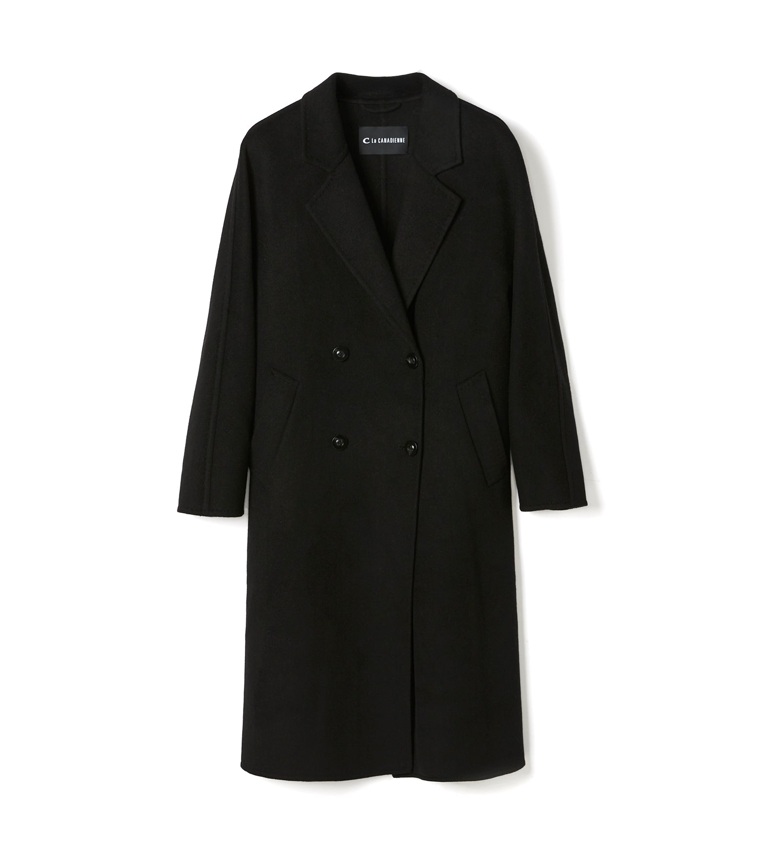 ZIGGY MANTEAU CROISÉ EN LAINE