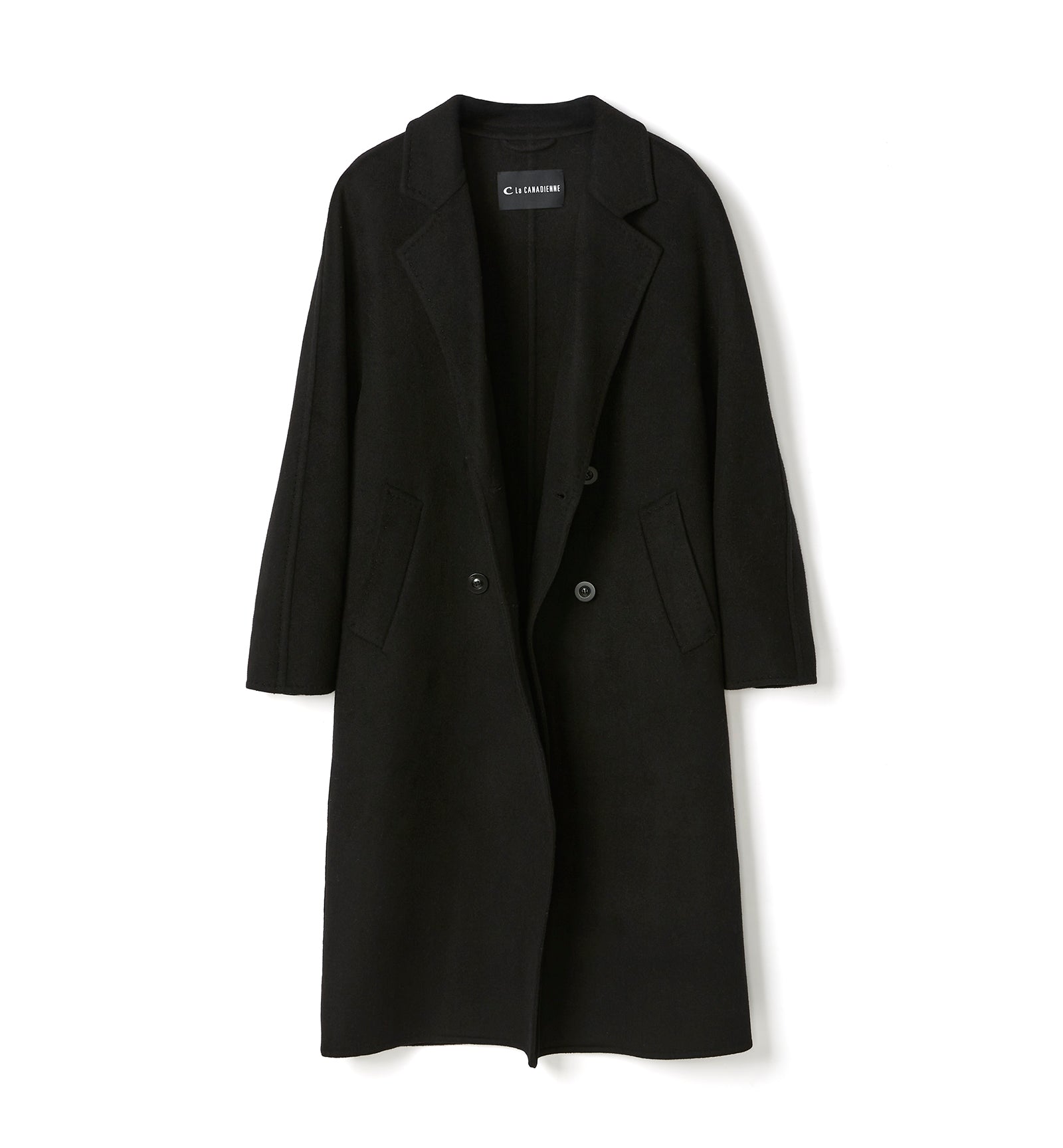 ZIGGY MANTEAU CROISÉ EN LAINE