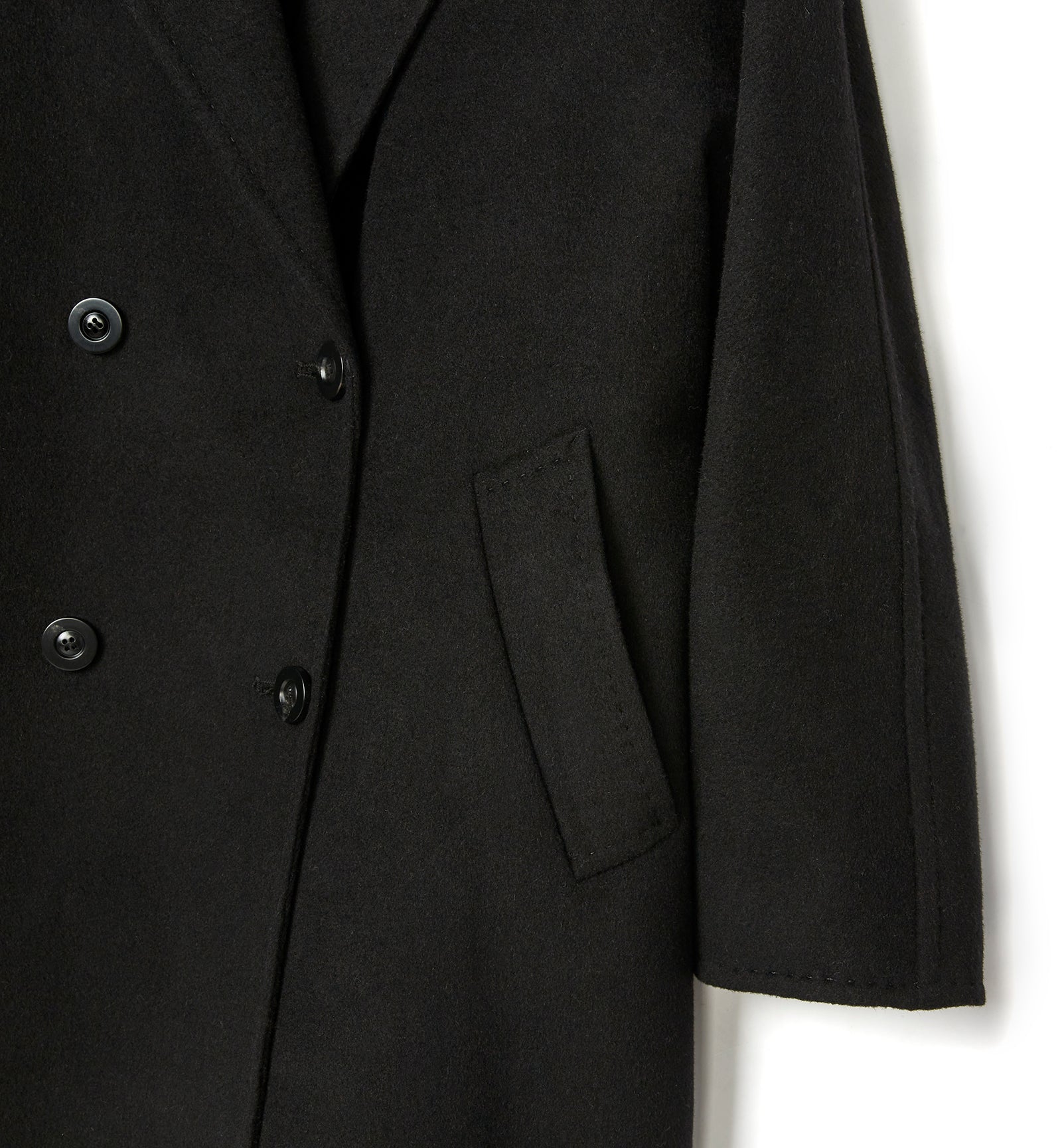 ZIGGY MANTEAU CROISÉ EN LAINE