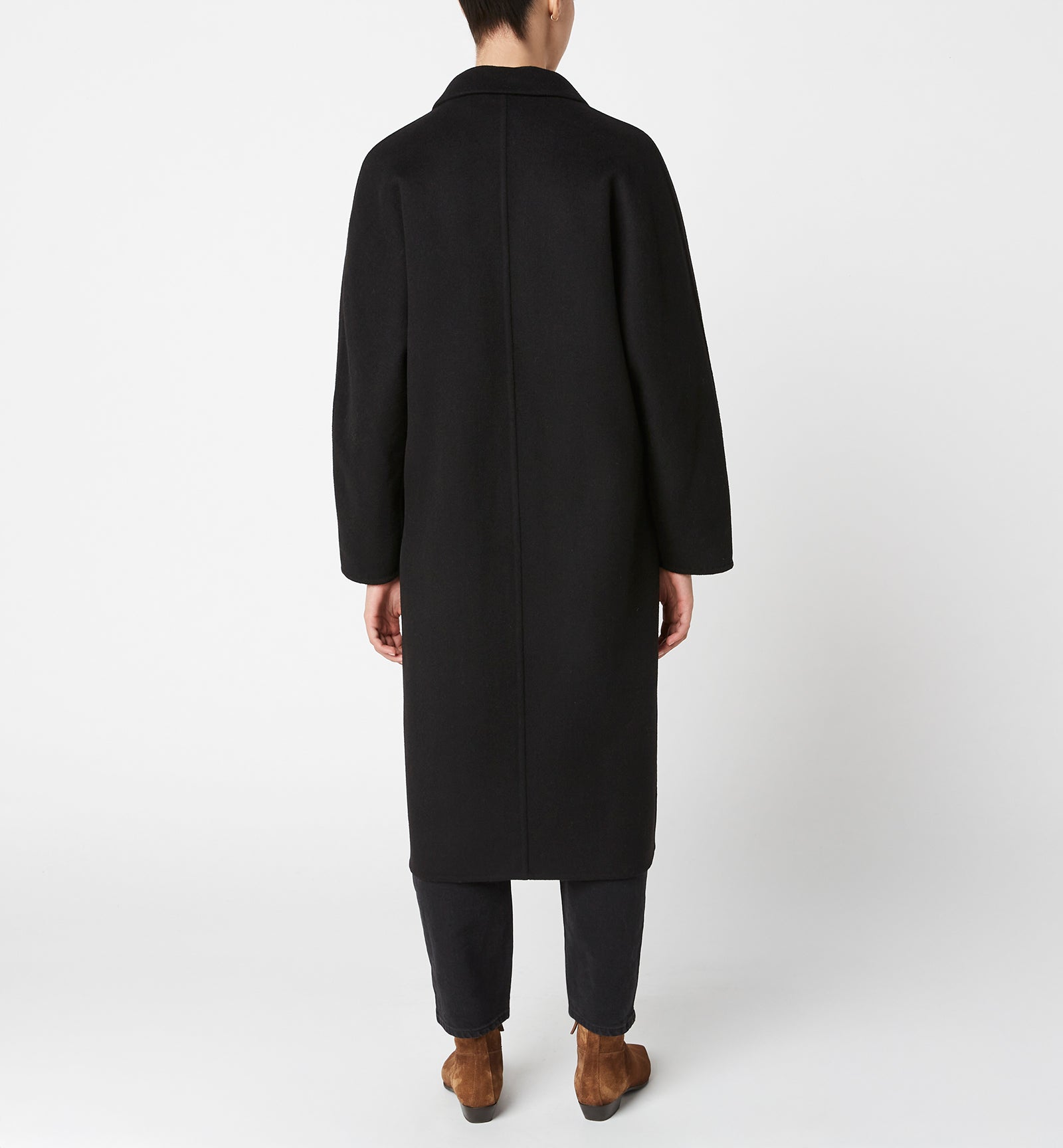 ZIGGY MANTEAU CROISÉ EN LAINE