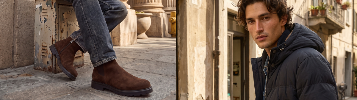 Men’s Fall Essentials: Waterproof Shoes and Jackets for Everyday Wear