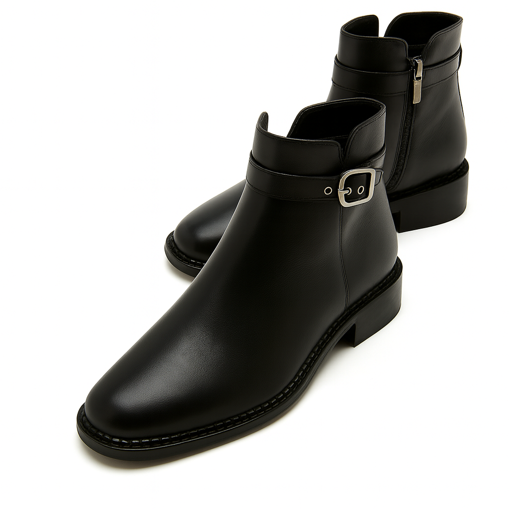 SUNSHINE LEATHER BOOTIE