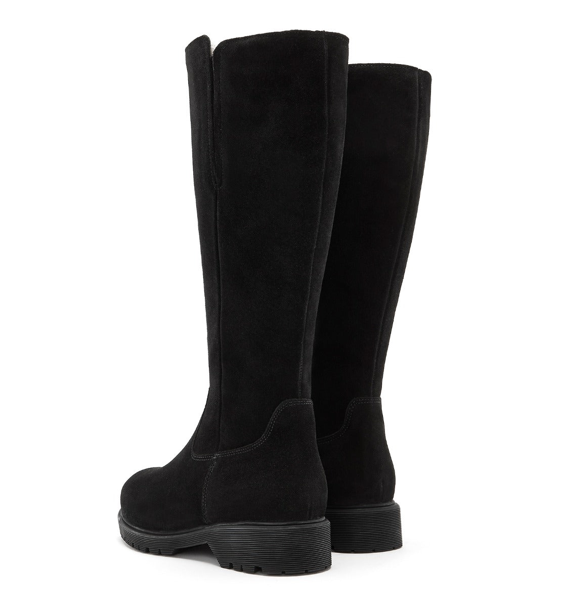 HELENE SHEARLING-LINED SUEDE BOOT