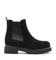 ADELYN SHEARLING-LINED SUEDE BOOTIE