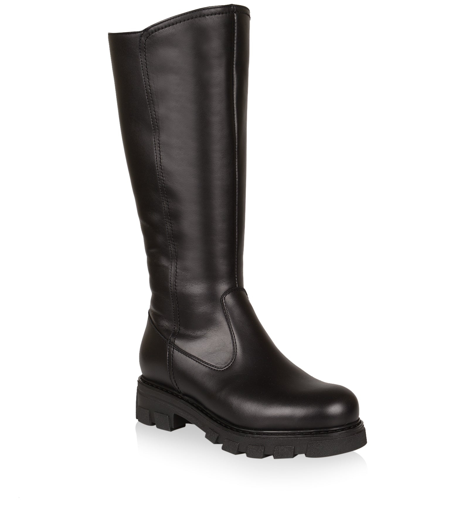 AXEL SHEARLING-LINED LEATHER BOOT