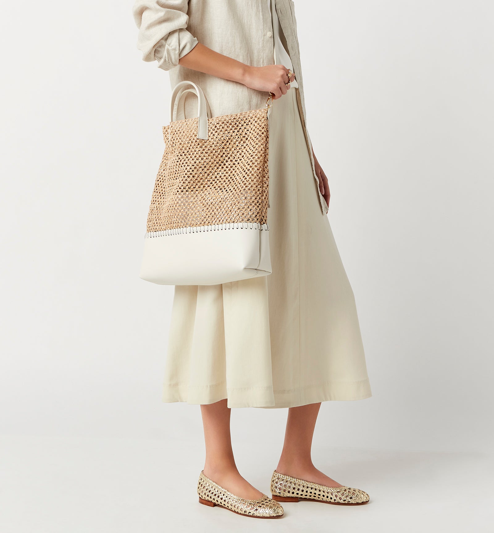 PAMALLA WOVEN TOTE BAG