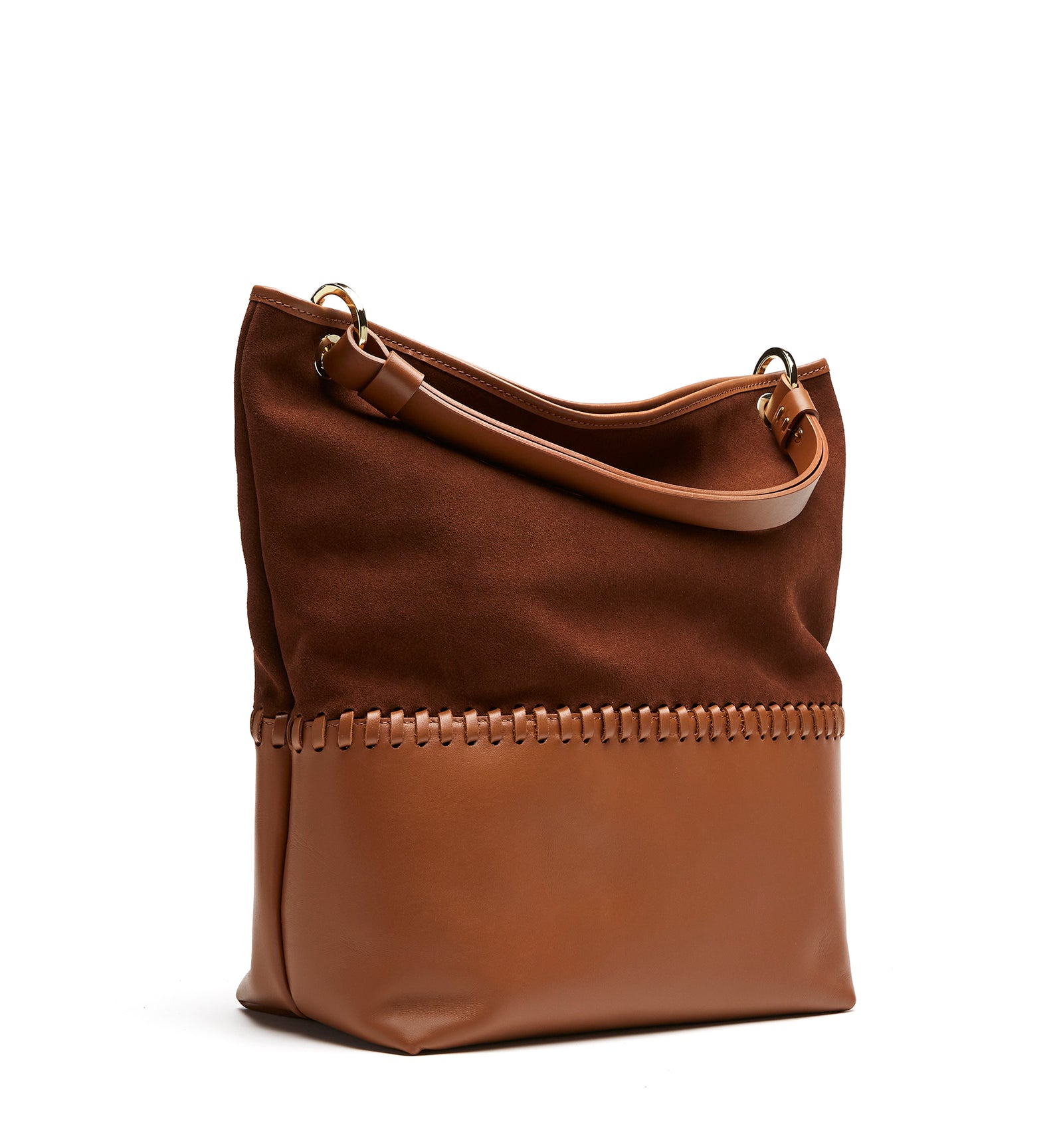 PEGGY LEATHER TOTE BAG