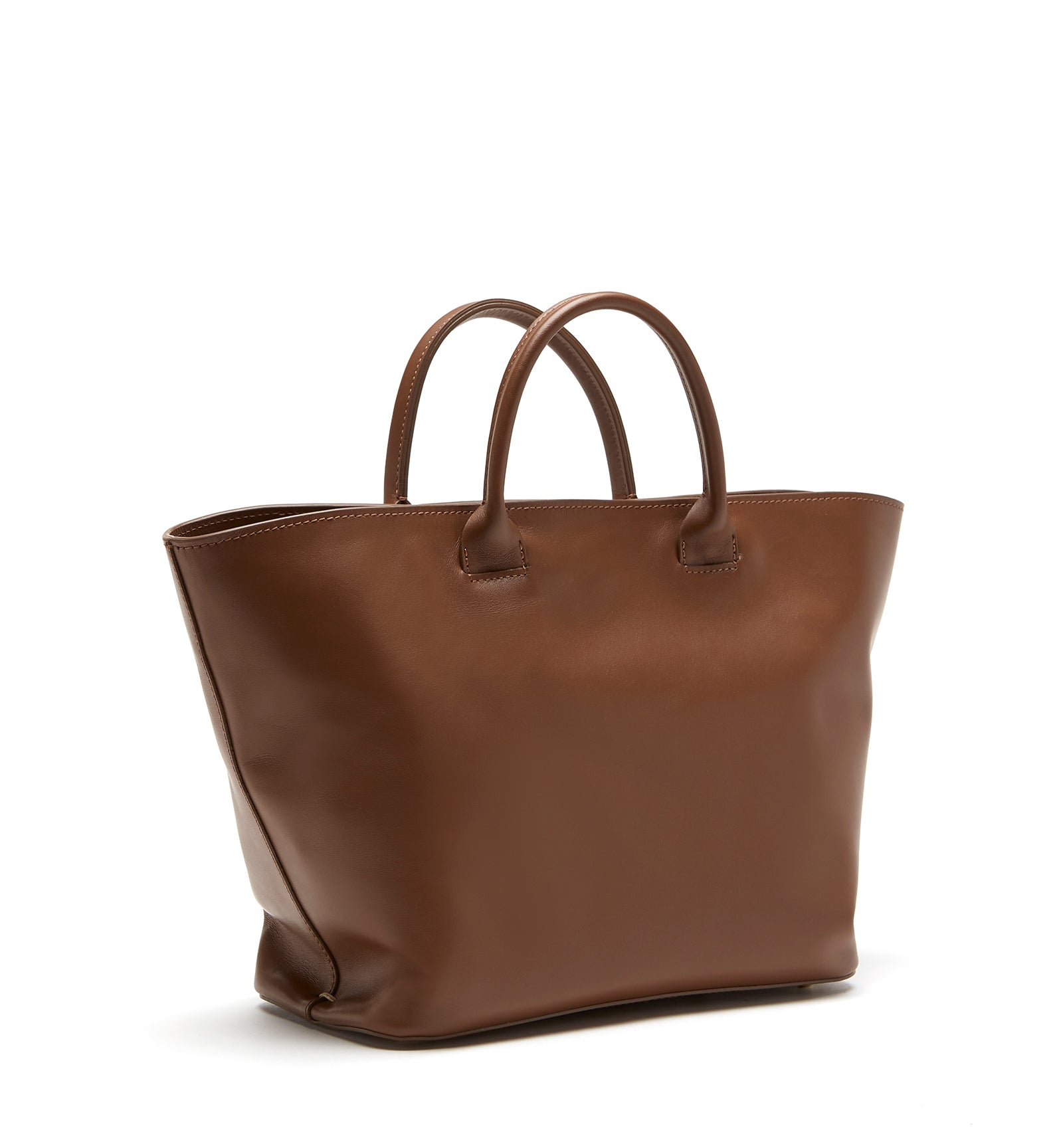 PRESS LEATHER TOTE BAG