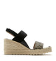 CASSINO ESPADRILLE COMPENSÉE EN TISSU 