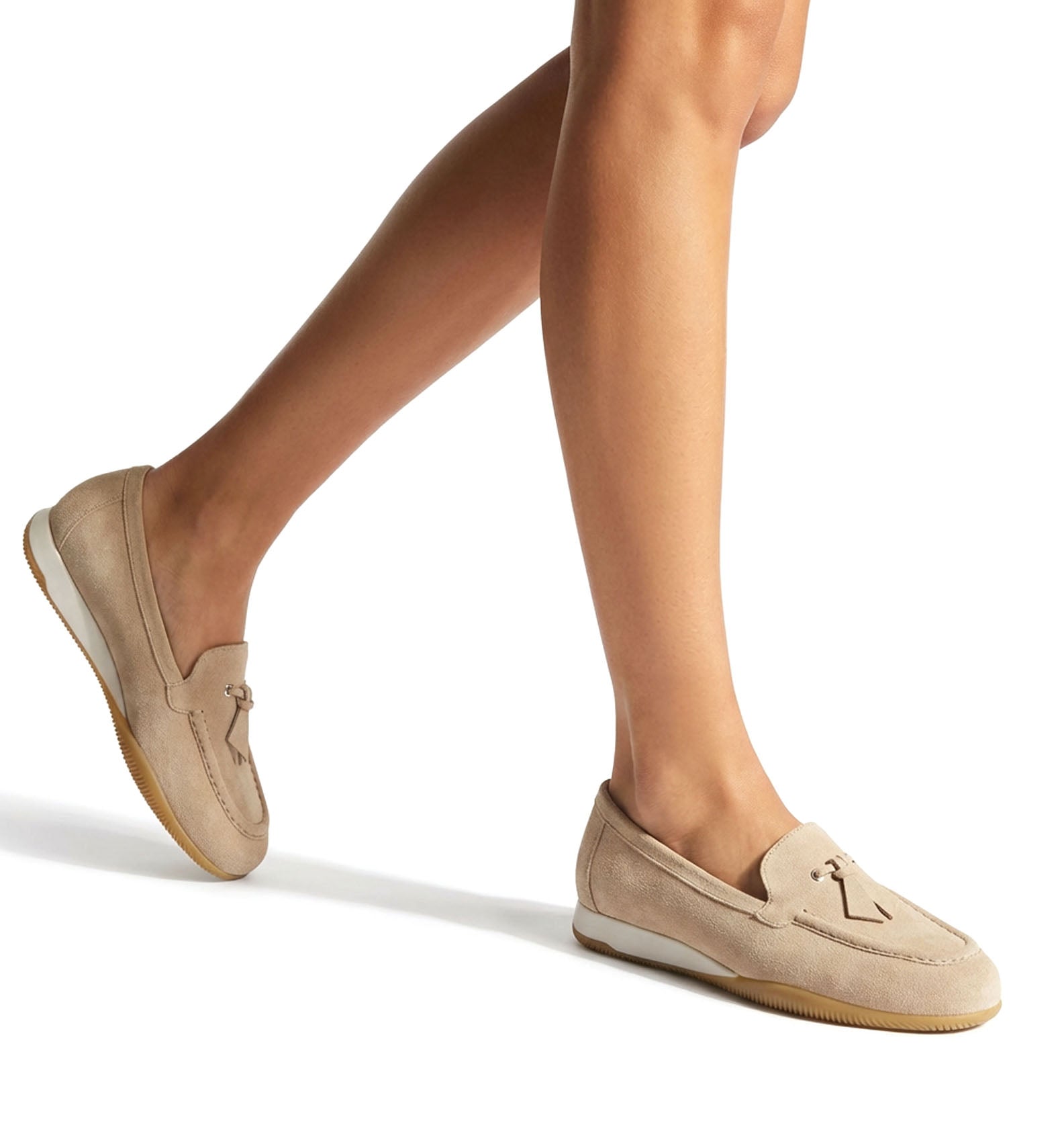 DANIA SNEAKER CHAUSSURE BATEAU EN SUÈDE