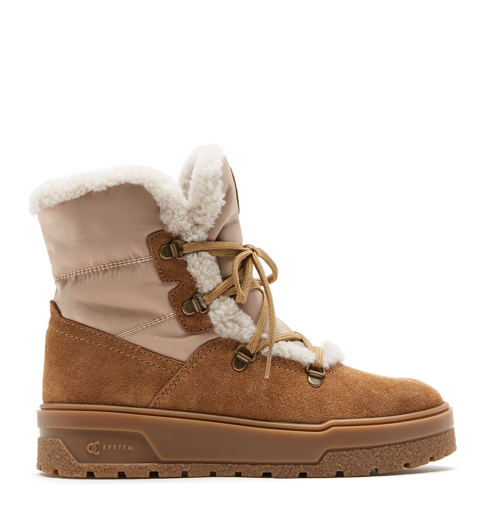 ERIKA SHEARLING-LINED BOOTIE