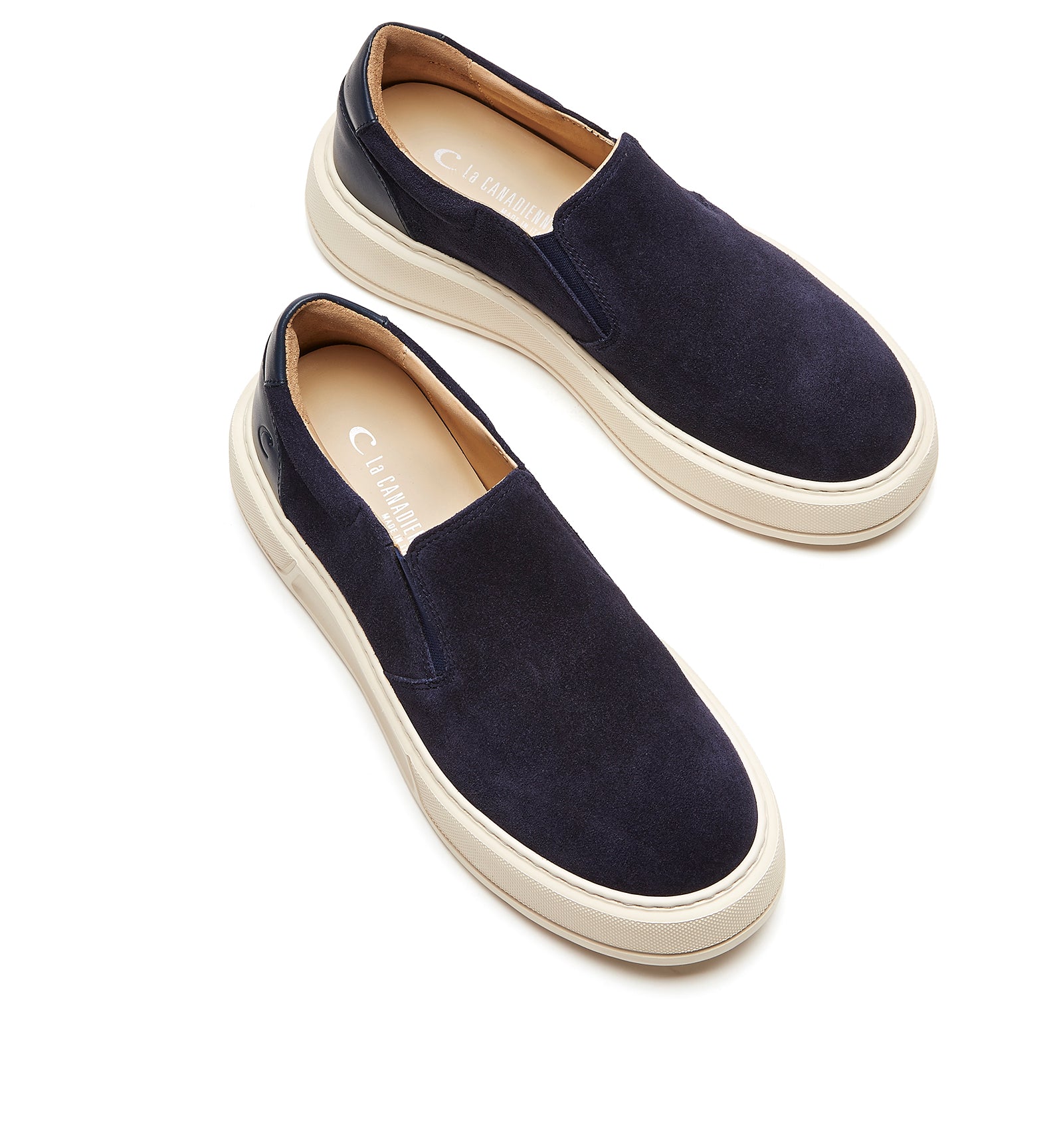 KIM SUEDE SLIP-ON SNEAKER