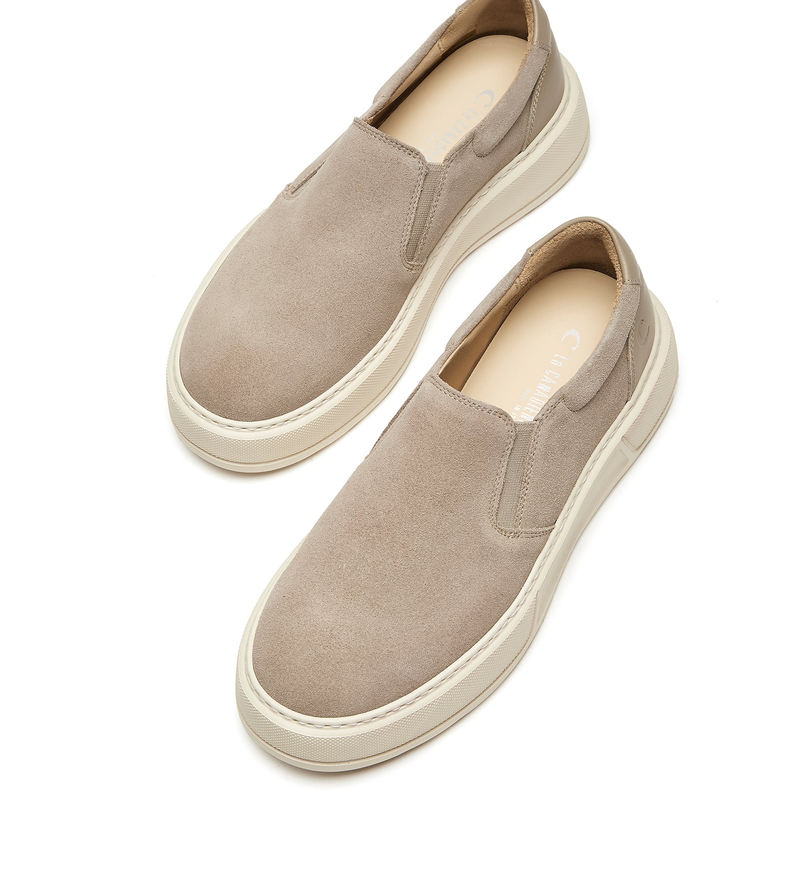 KIM SUEDE SLIP-ON SNEAKER