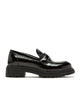 DELLA CRINKLE LEATHER LOAFER