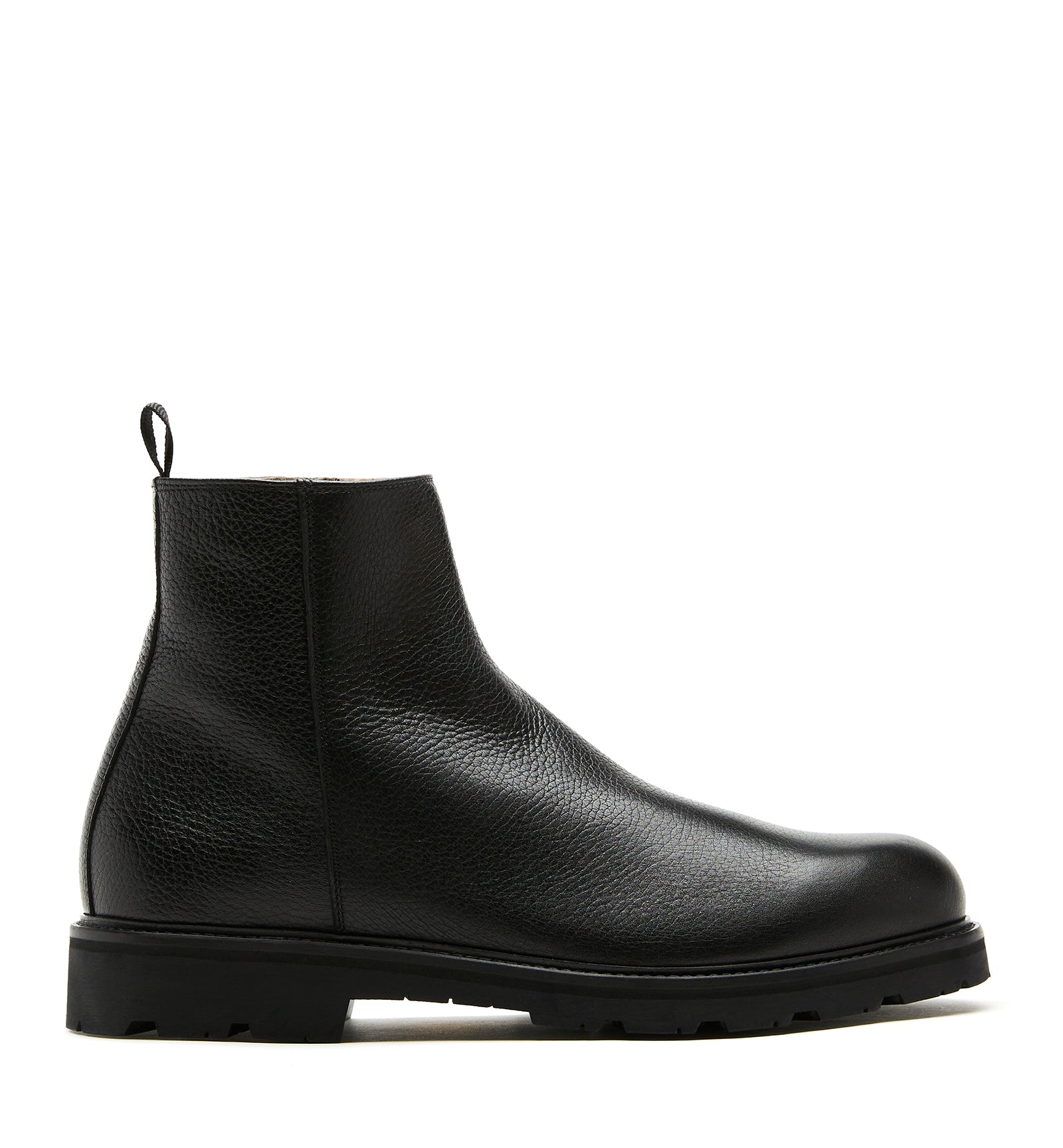 LUKAS BOTTE EN CUIR DOUBLÉE EN MOUTON POUR HOMMES 