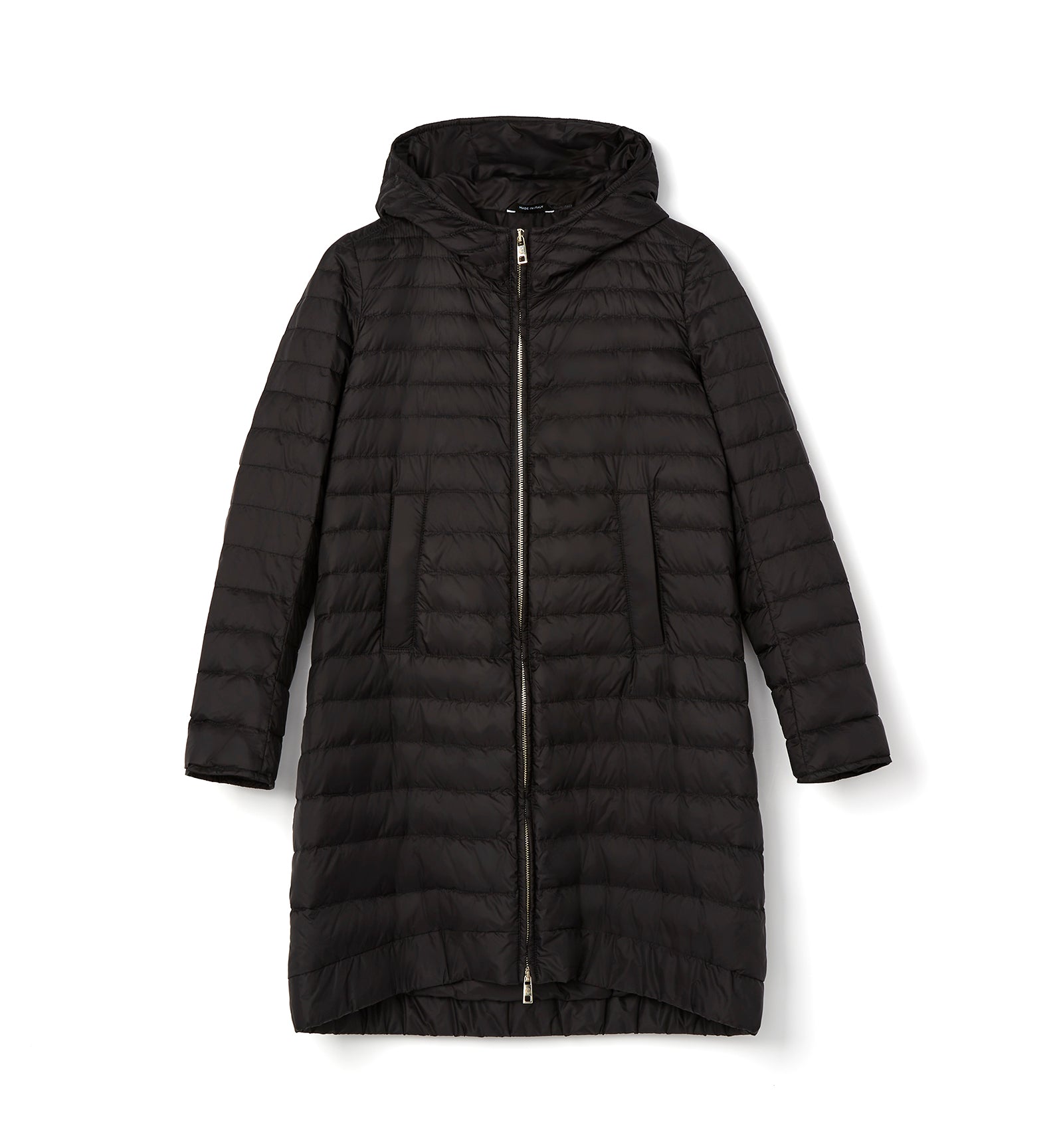 La Canadienne Nobu Lightweight Puffer Coat Black 44