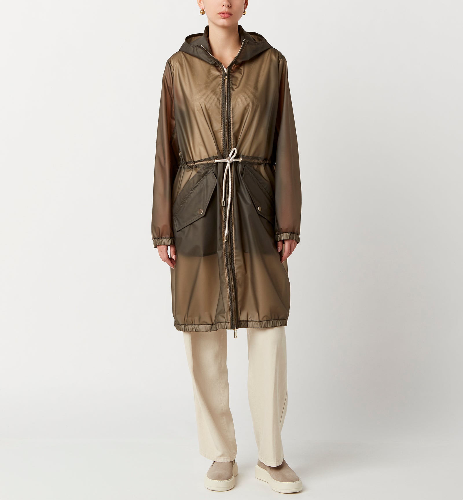 NOON UNLINED TRENCH COAT