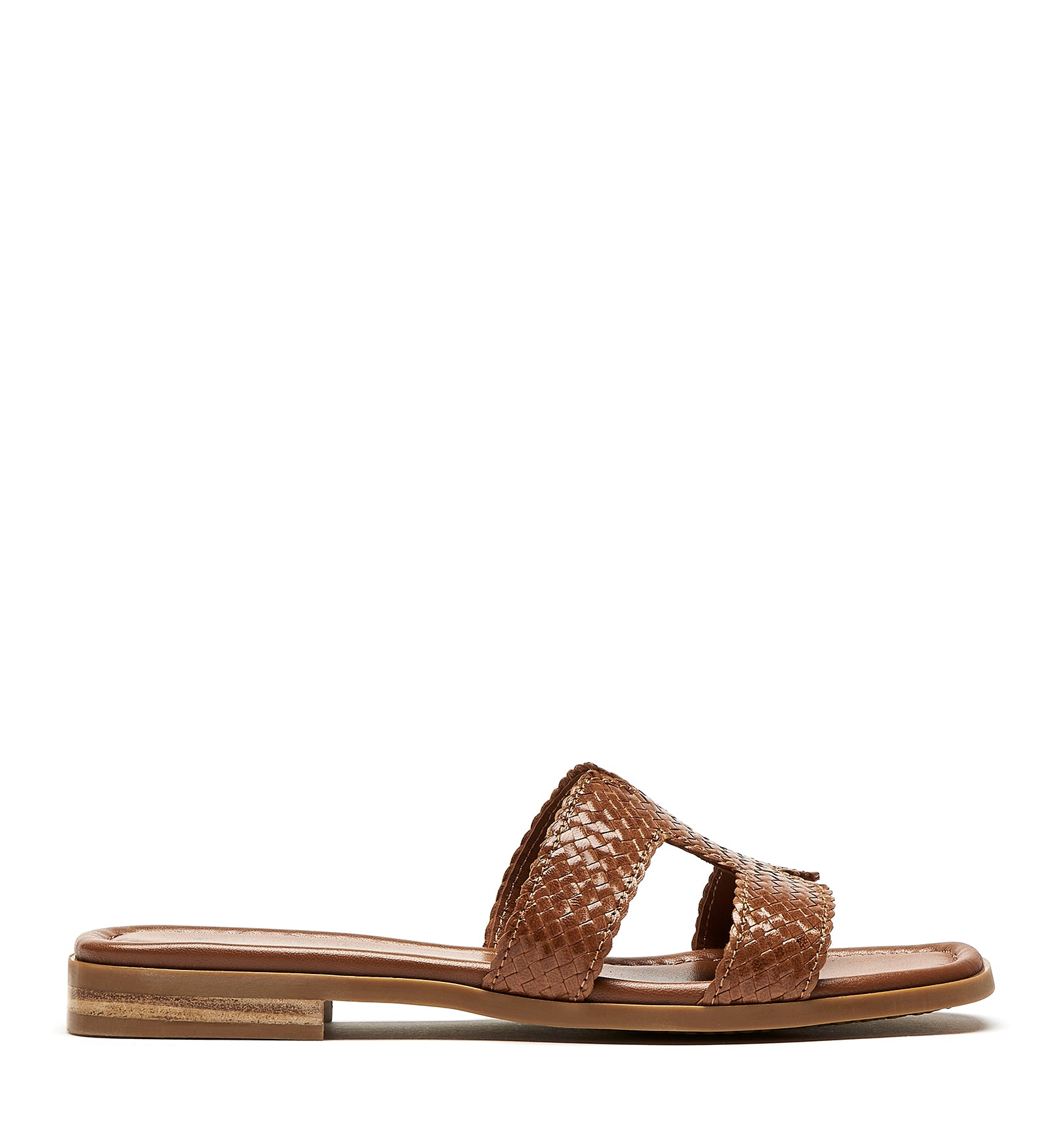 PAOLO WOVEN LEATHER SANDAL