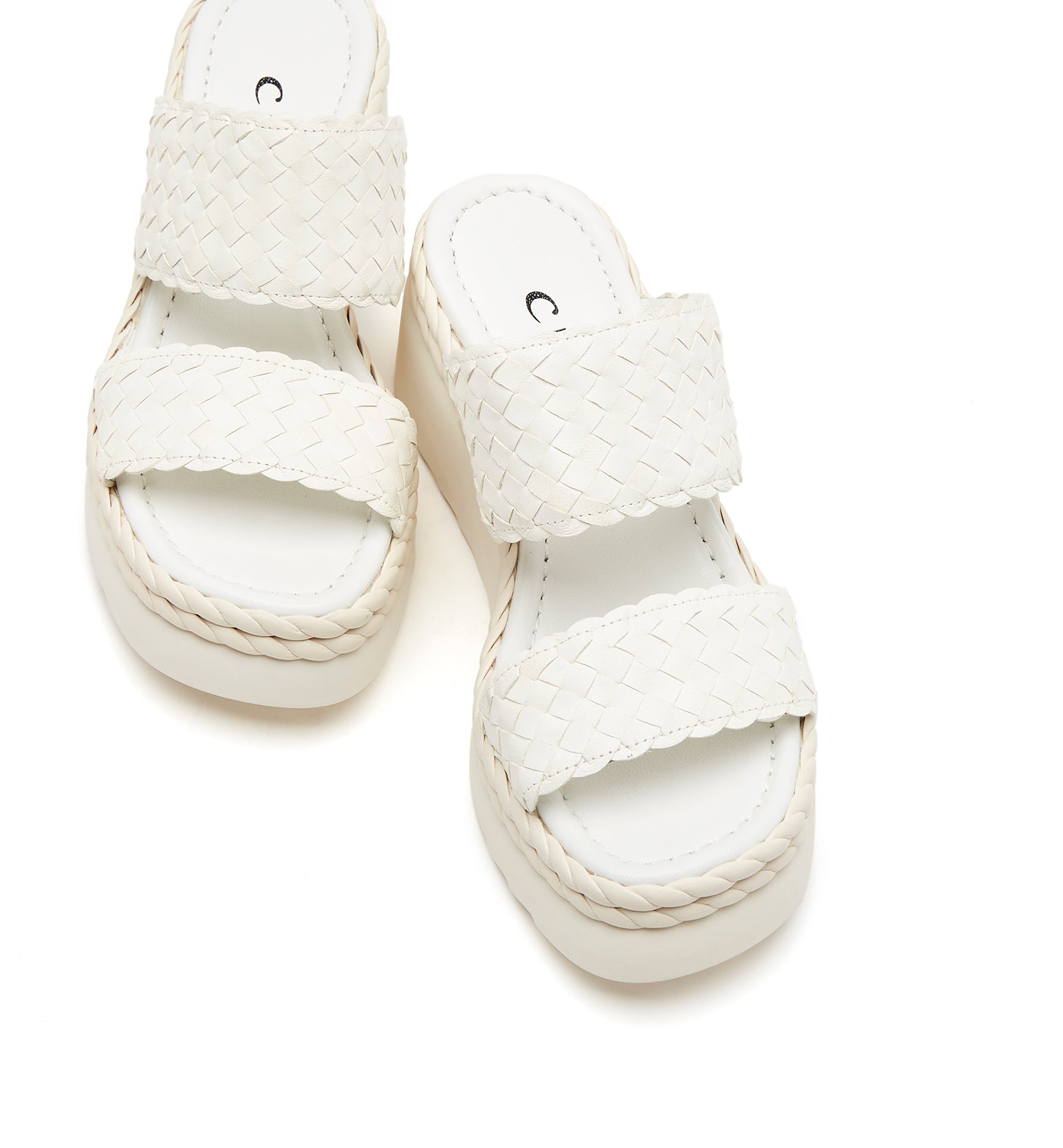 PARLOR WOVEN LEATHER SANDAL