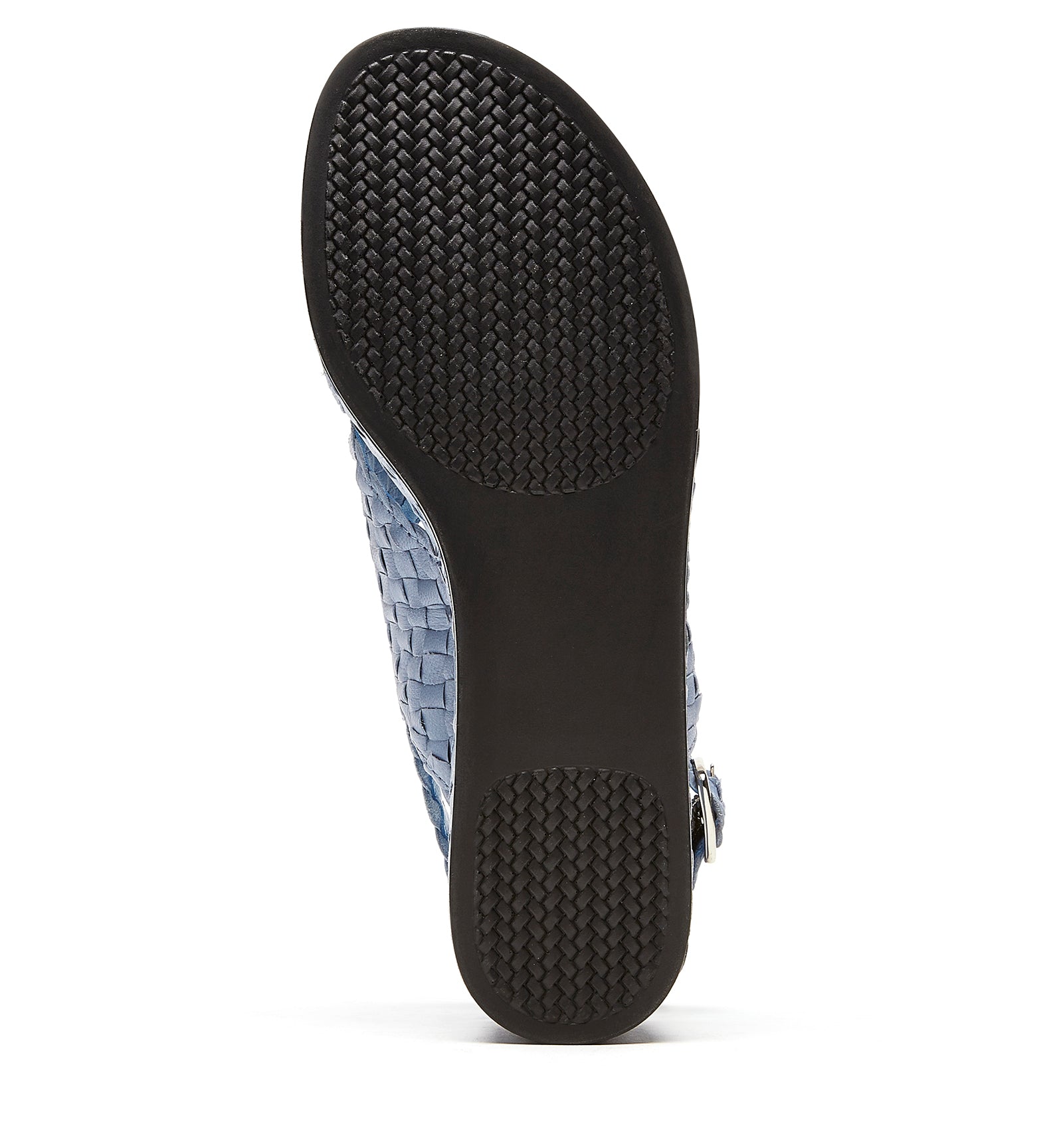 PASSPORT WOVEN LEATHER SANDAL