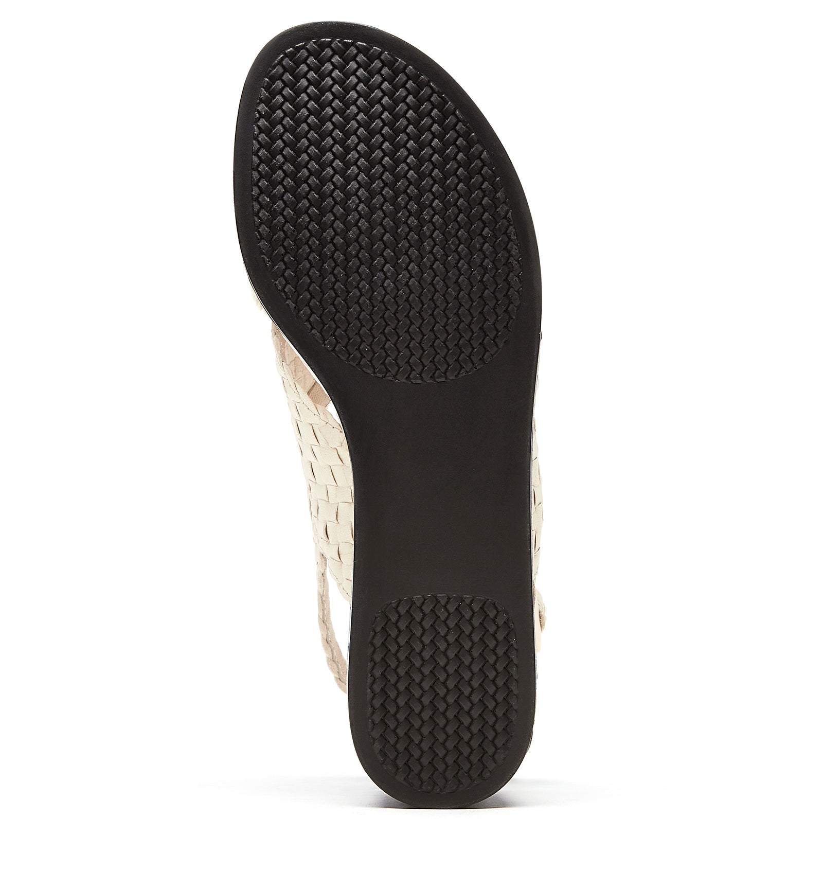 PASSPORT WOVEN LEATHER SANDAL